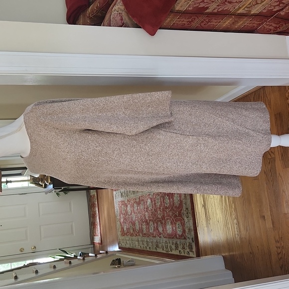 J.jill tan 3/4 sleeve dress L - Picture 3 of 5